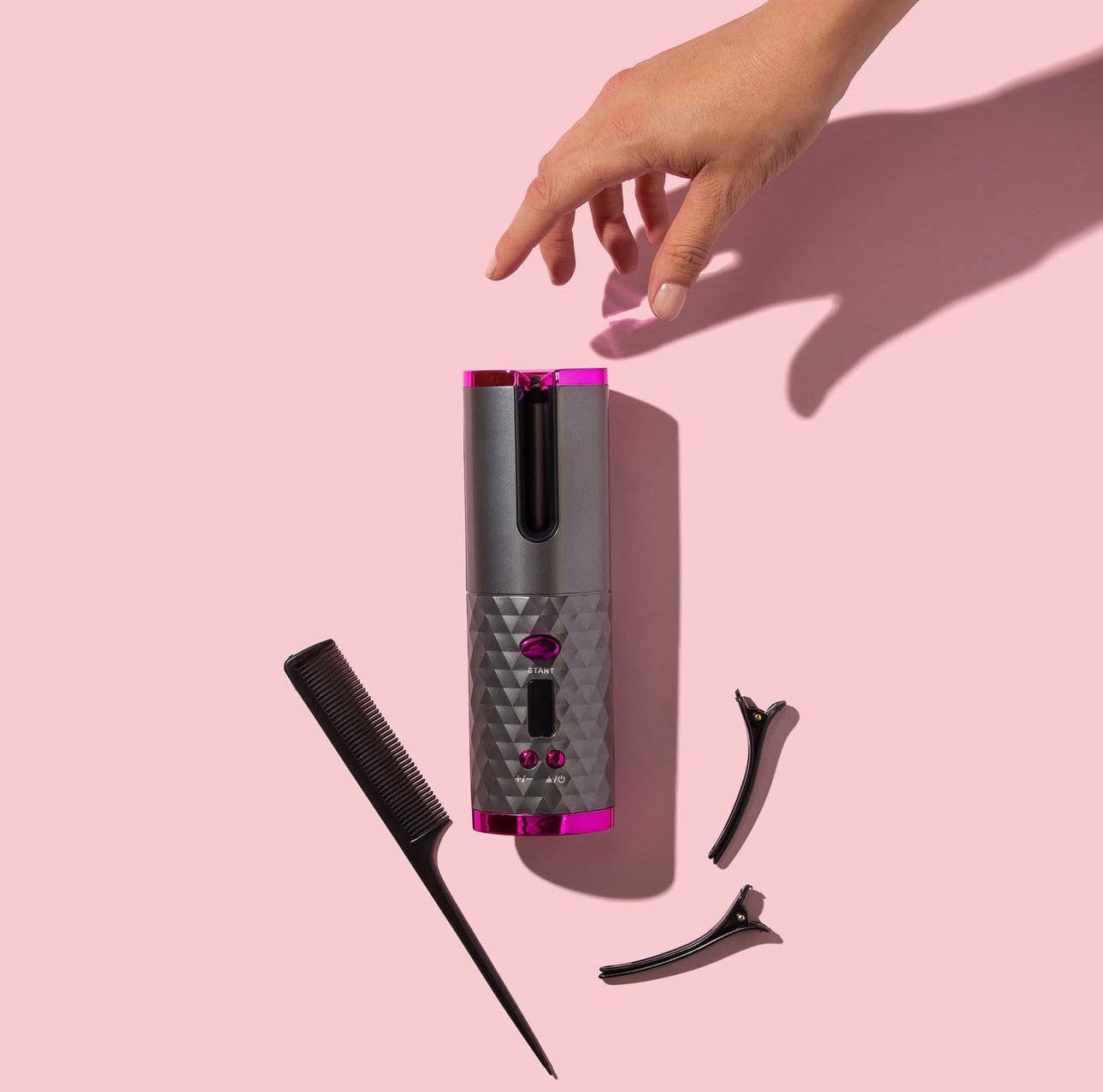 Boucleur à Cheveux en Céramique - Rotation Automatique