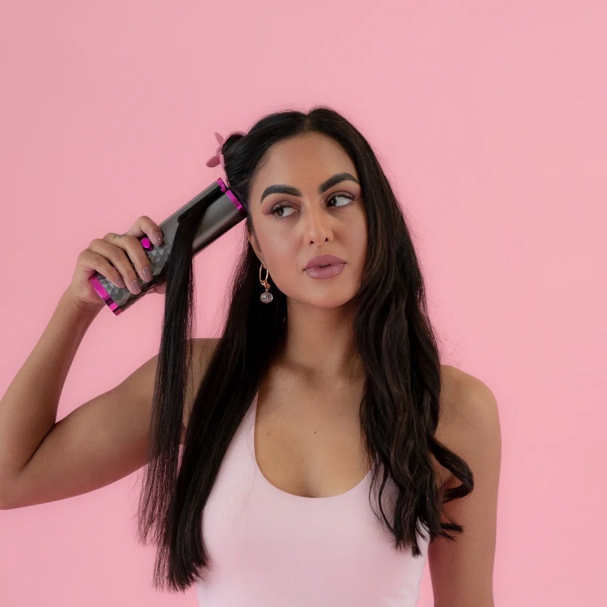 Boucleur à Cheveux en Céramique - Rotation Automatique